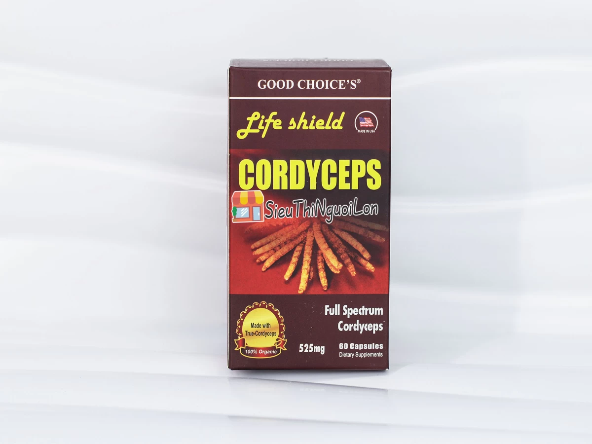 Thực phẩm chức năng đông trùng hạ thảo Cordyceps