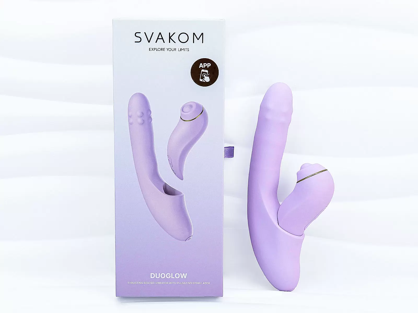 Máy massage Svakom Duoglow đa năng điều khiển từ xa qua App