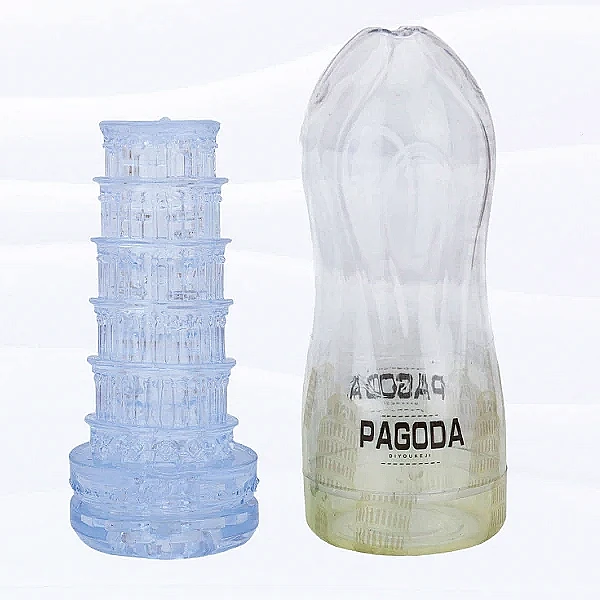Cúp âm đạo giả Pagoda trong suốt