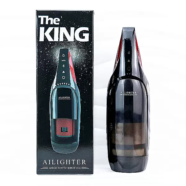 Âm đạo giả đa năng rung, xoay thụt tự động The King Ailighter