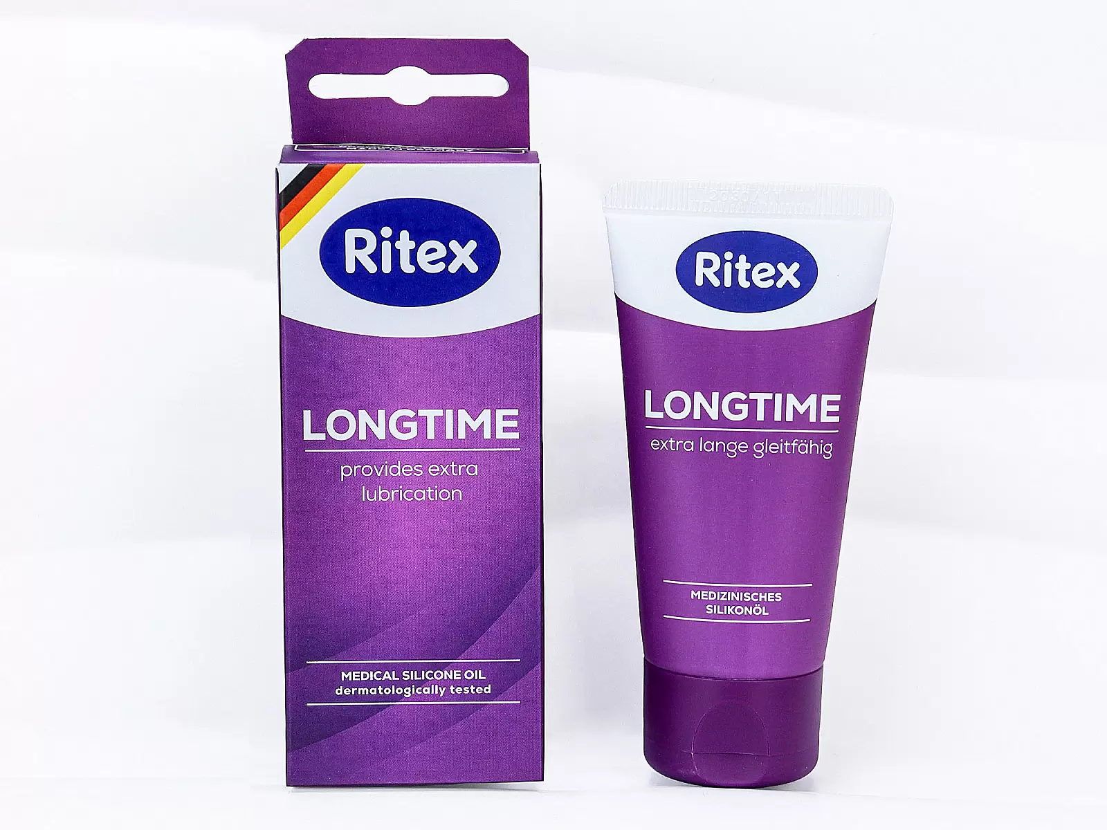 Gel Ritex Longtime mát xa bôi trơn gốc silicone cao cấp 50ml