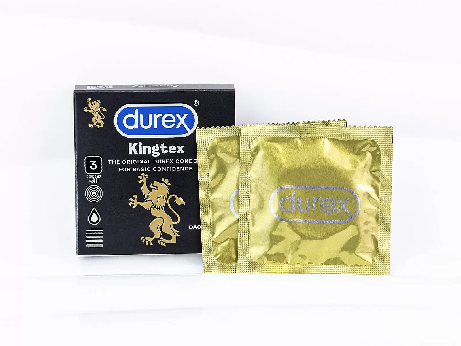 Bao cao su Durex Kingtex 3 bao ôm sát tự nhiên