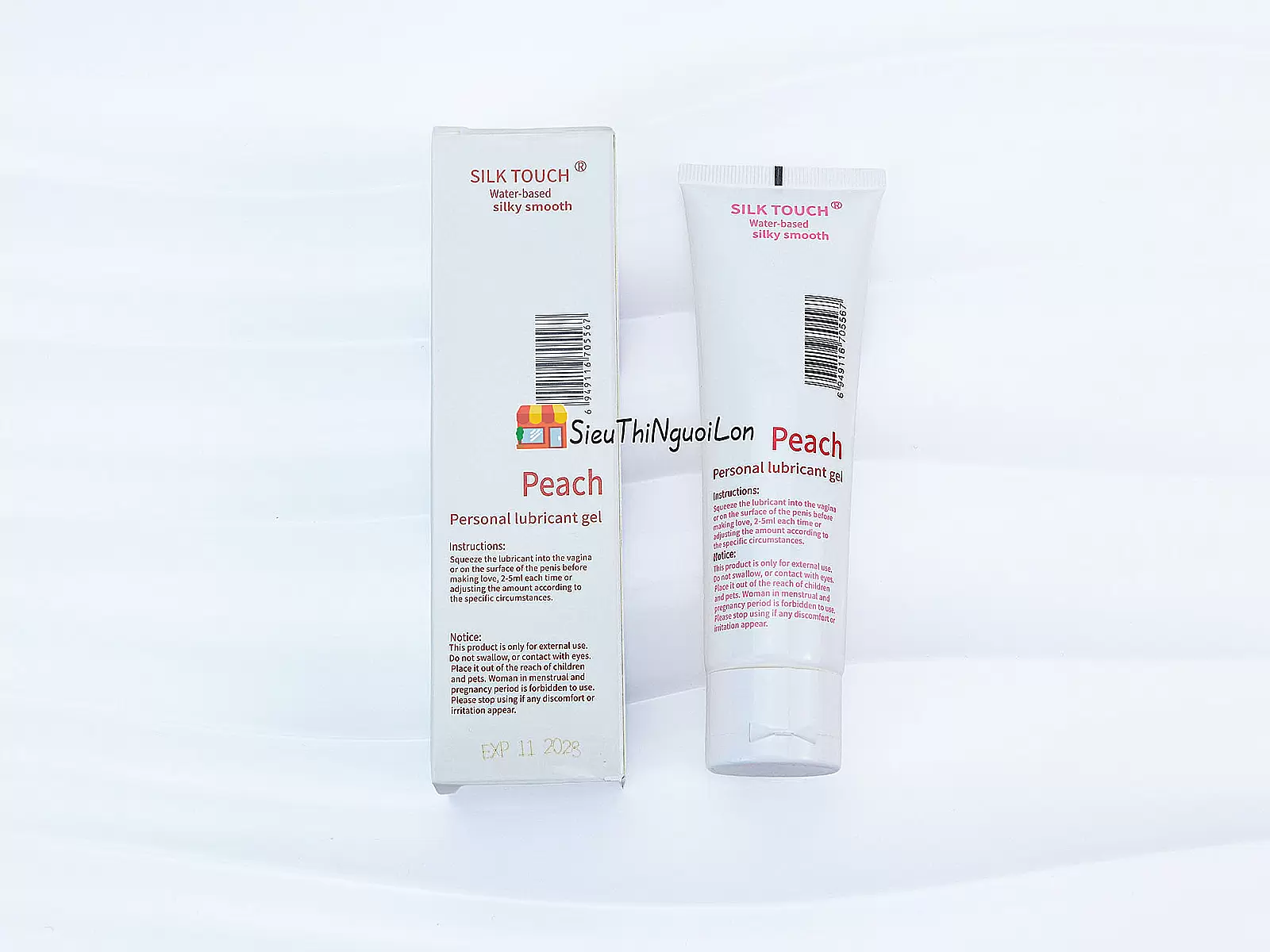 Gel bôi trơn Love Kiss Hương Đào 100ml