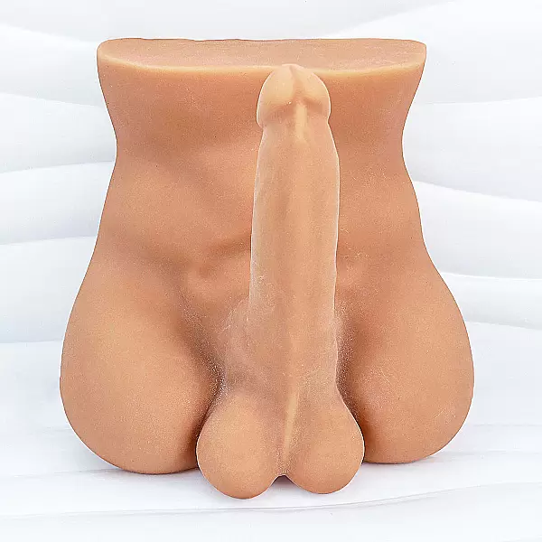 Búp bê bán thân nam màu da silicon mềm mại cao cấp