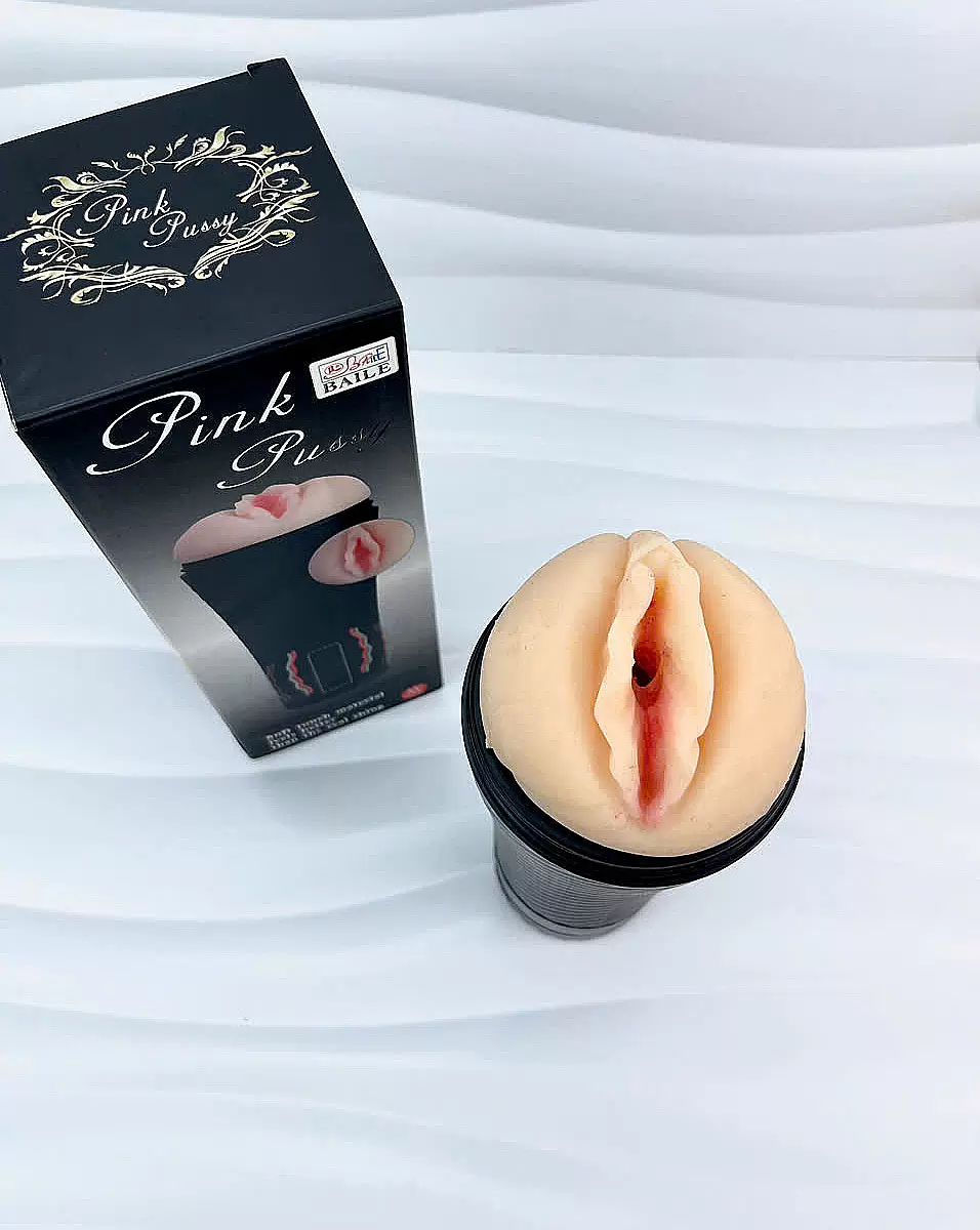 Thanh Lý - Âm đạo giả Pink Pussy rung bình thường, silicon rách nhẹ