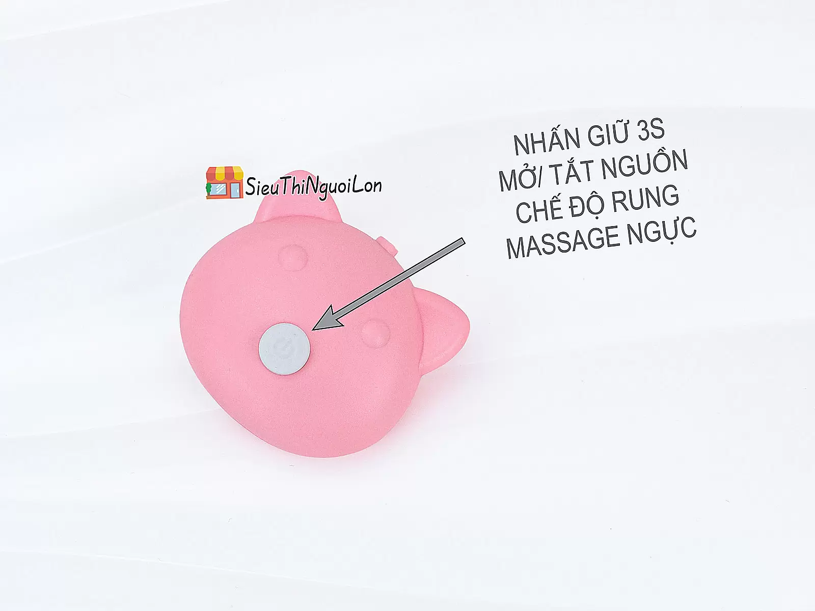 Thanh Lý hàng mới bỏ mẫu - Máy massage ngực kèm điều khiển