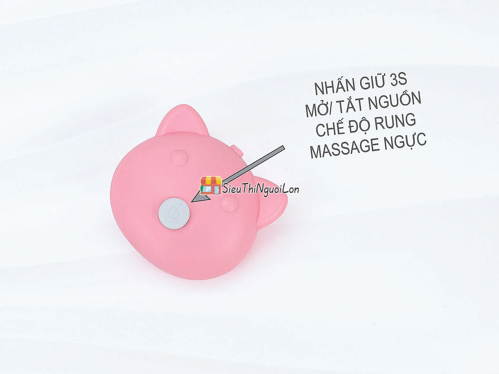 Thanh Lý hàng mới bỏ mẫu - Máy massage ngực kèm điều khiển