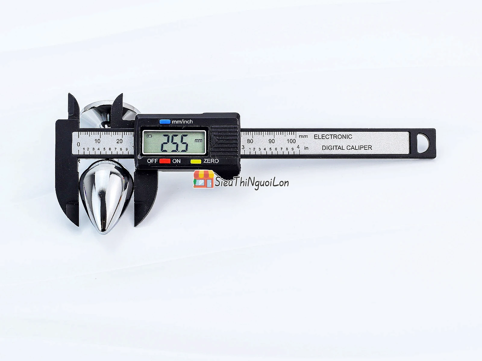 Đồ chơi kích hậu Inox size 2.55 cm pha lê nhiều màu sắc