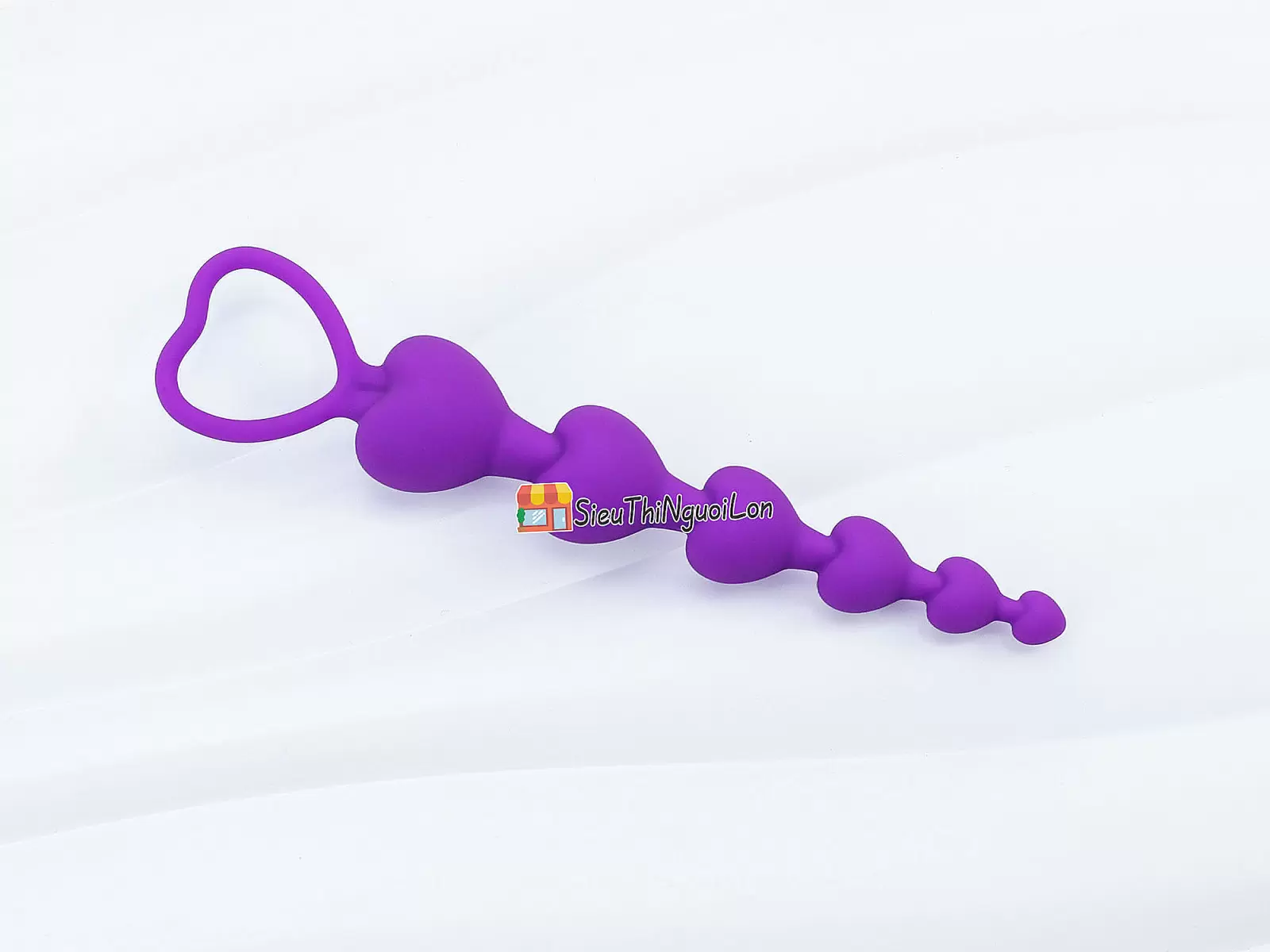 Đồ chơi kích hậu chuỗi hạt trái tim