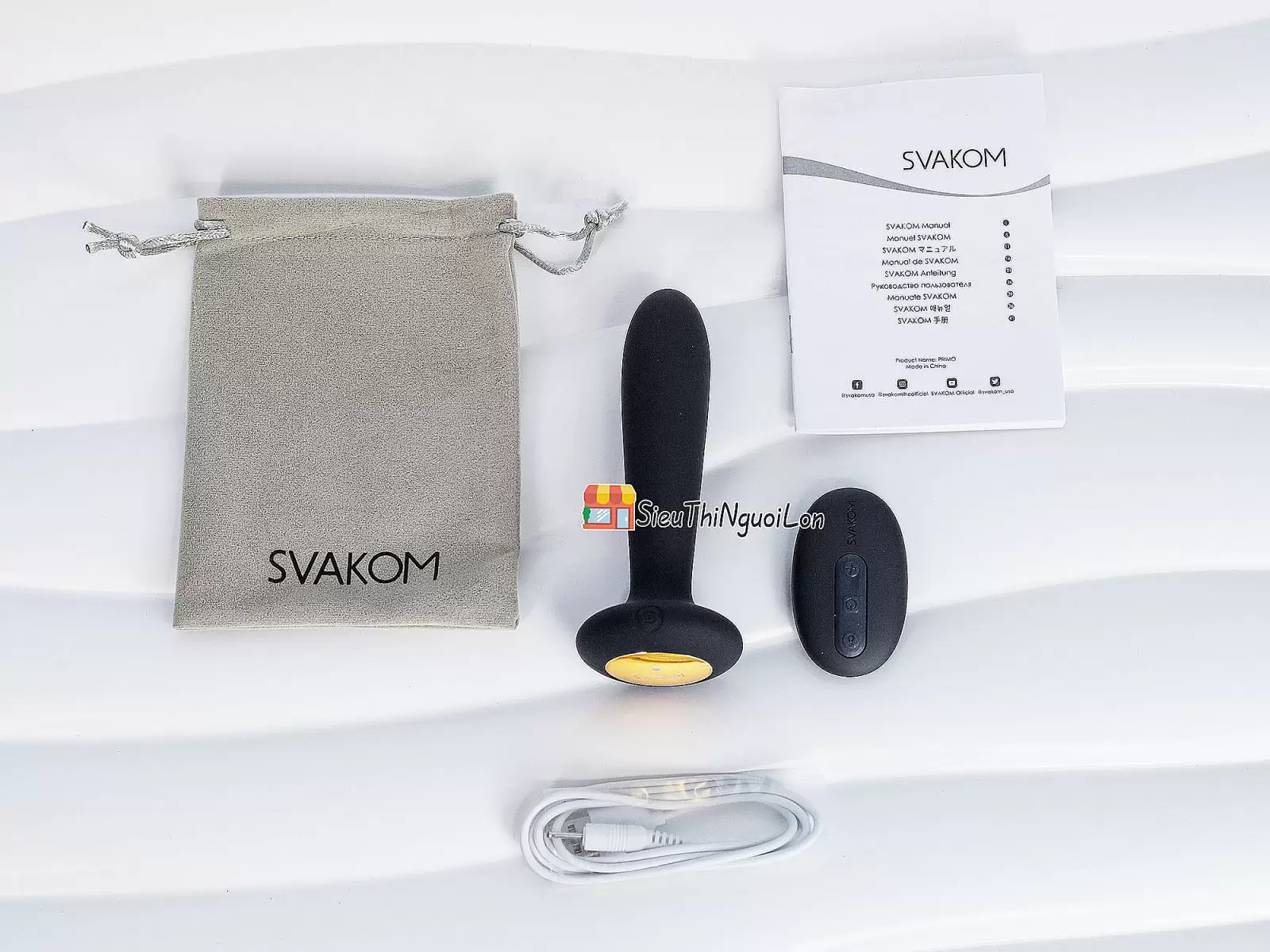 Mát xa kích hậu Svakom Primo điều khiển từ xa