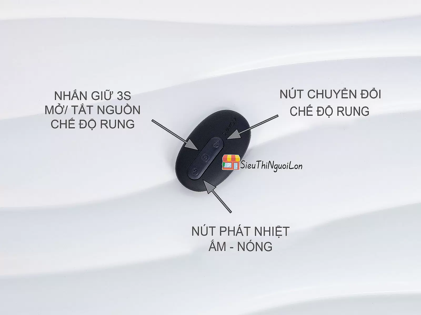 Mát xa kích hậu Svakom Primo điều khiển từ xa