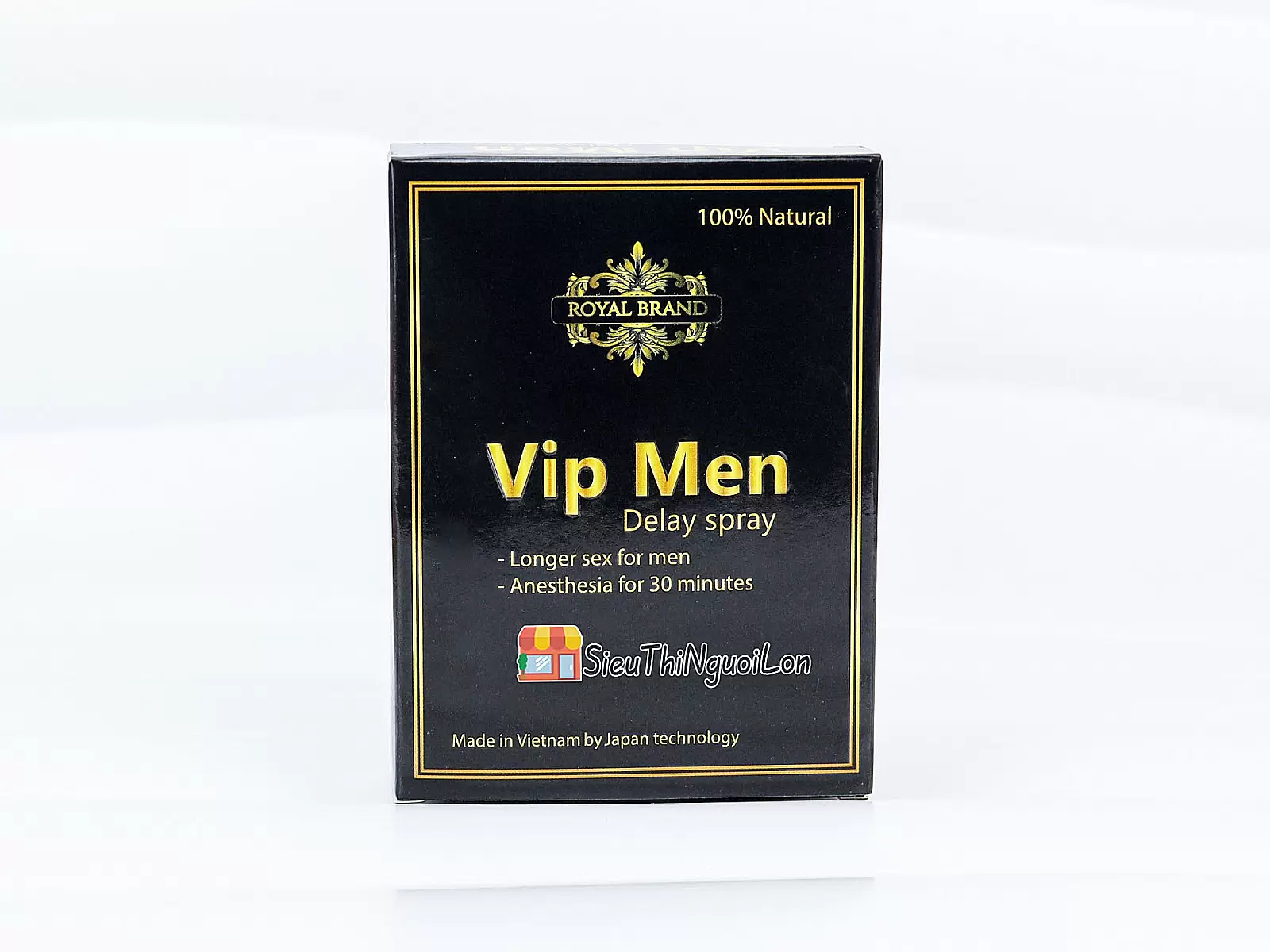 Chai xịt hỗ trợ kéo dài thời gian quan hệ Vip Men Delay Spray