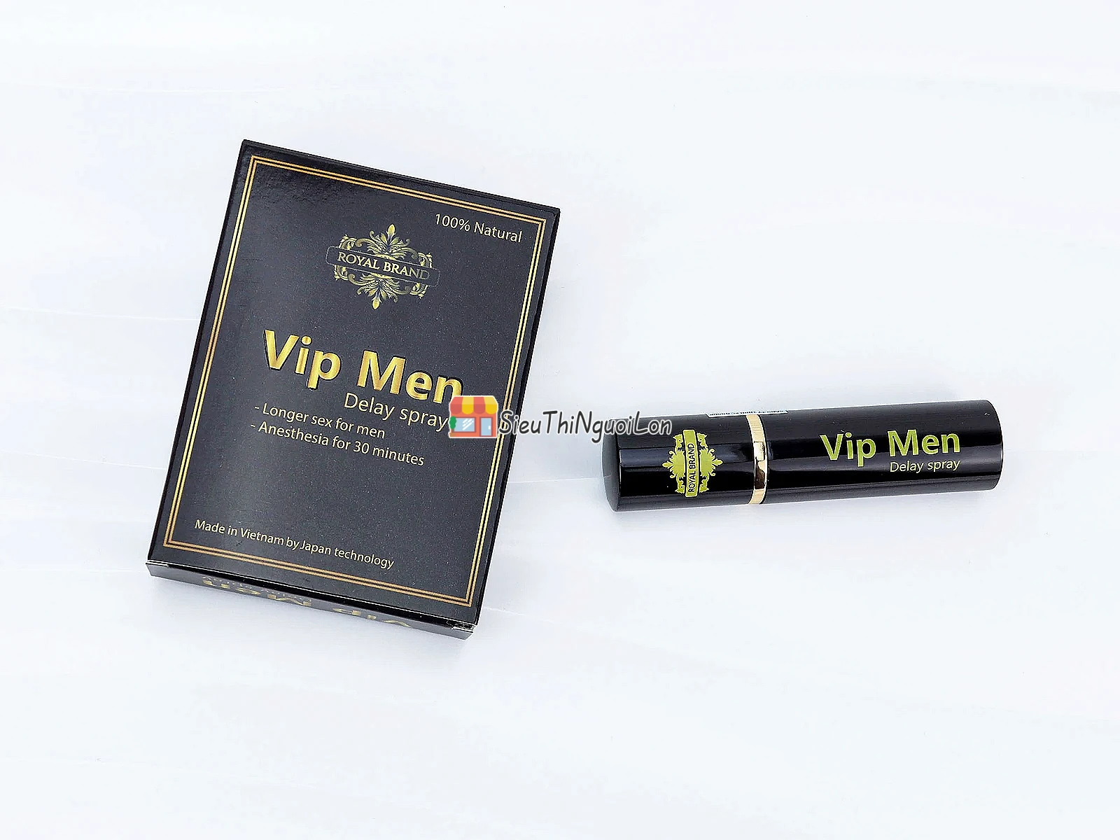 Chai xịt hỗ trợ kéo dài thời gian quan hệ Vip Men Delay Spray