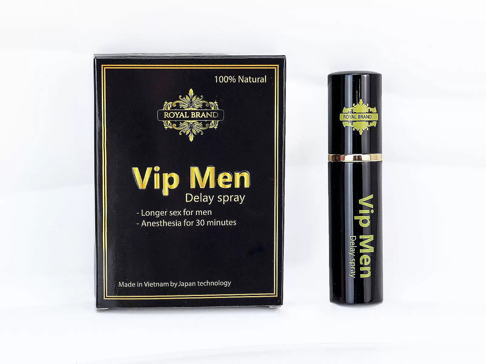 Chai xịt hỗ trợ kéo dài thời gian quan hệ Vip Men Delay Spray