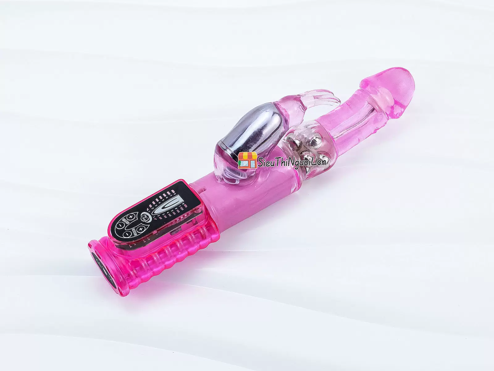 Dương vật giả có nhánh đa năng Lovely rung ngoáy xoay bi nhiều chế độ