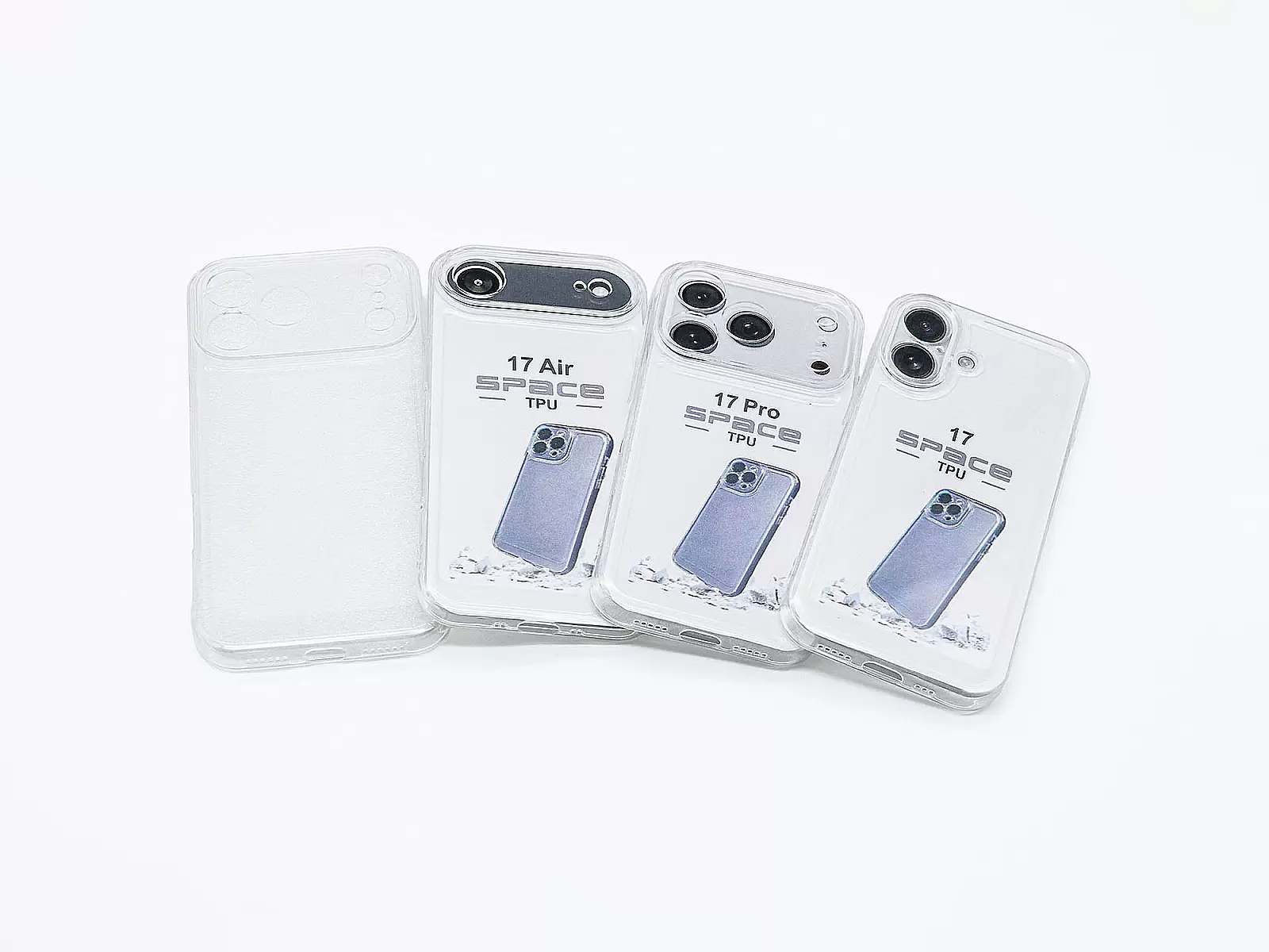 Ốp lưng TPU Space trong suốt dành cho iPhone 17 Pro Max