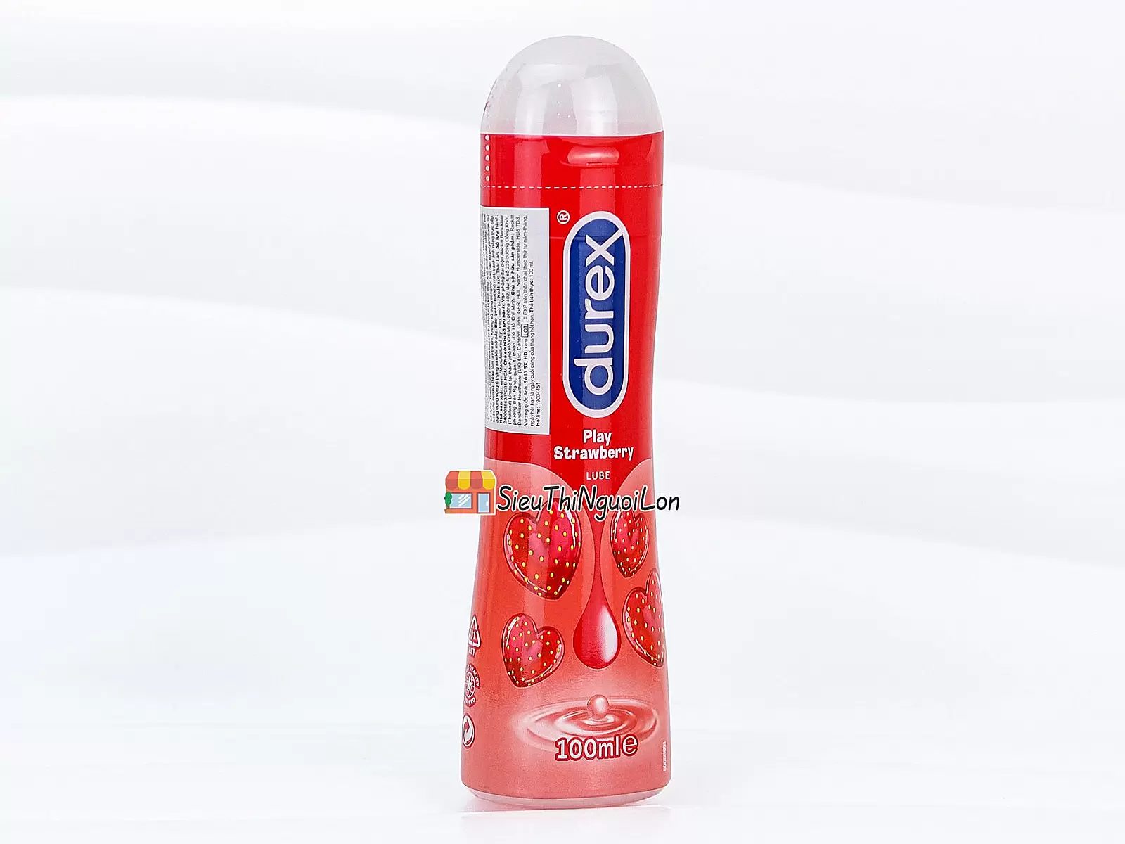 Gel bôi trơn gốc nước DUREX Play Saucy Strawberry mang đến cảm giác trơn mượt tự nhiên