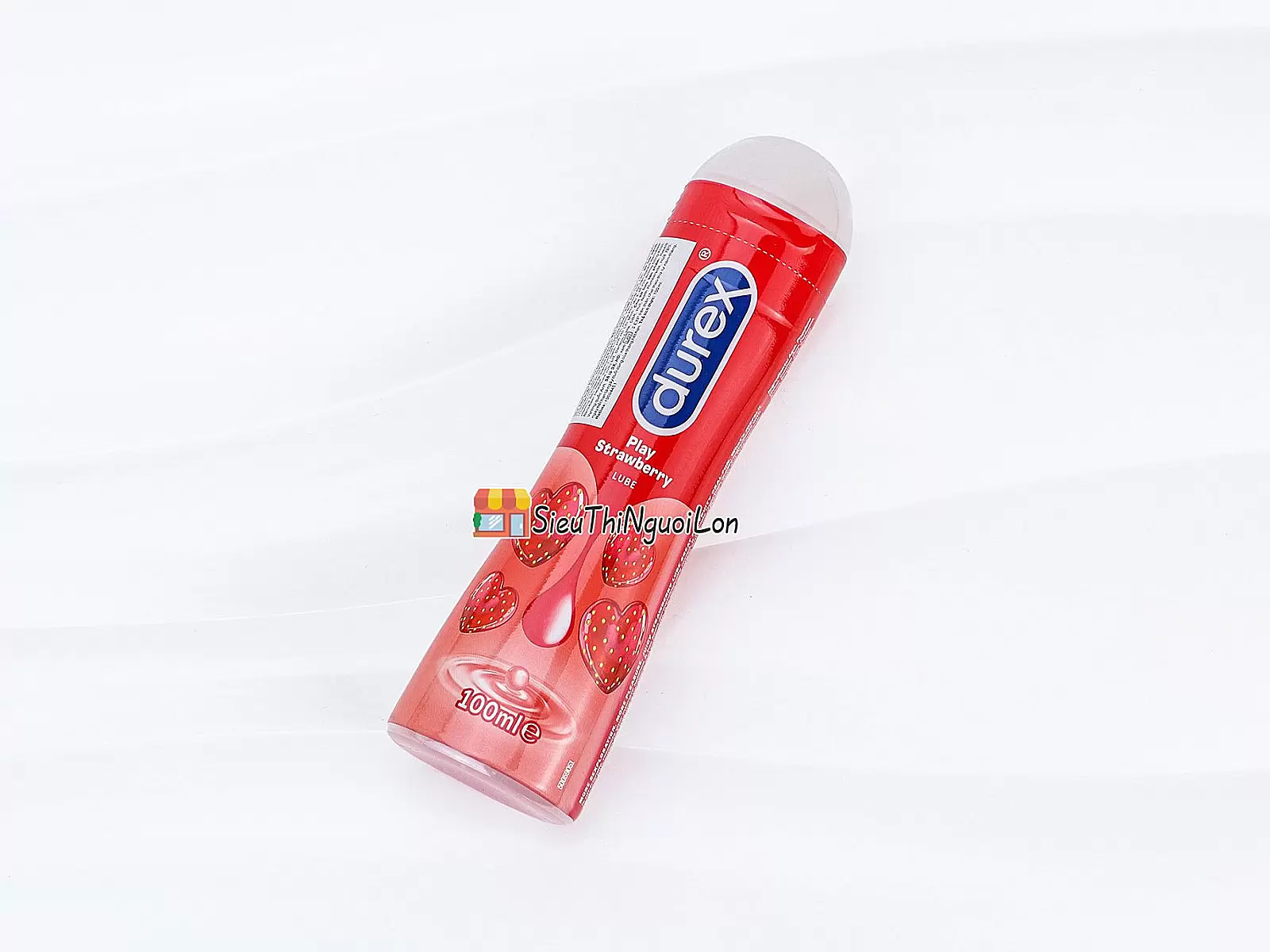 Gel bôi trơn gốc nước DUREX Play Saucy Strawberry mang đến cảm giác trơn mượt tự nhiên