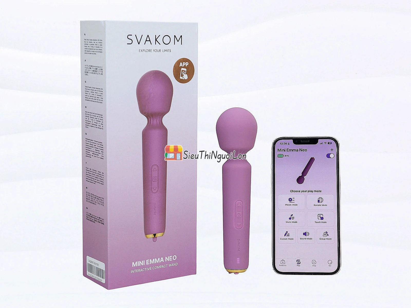 Máy massage điểm G Svakom Mini Emma Neo kết nối qua App