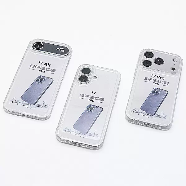 Ốp lưng TPU Space trong suốt dành cho iPhone 17 Pro