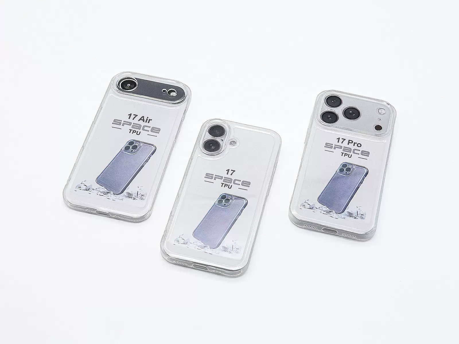 Ốp lưng TPU Space trong suốt dành cho iPhone 17 Pro