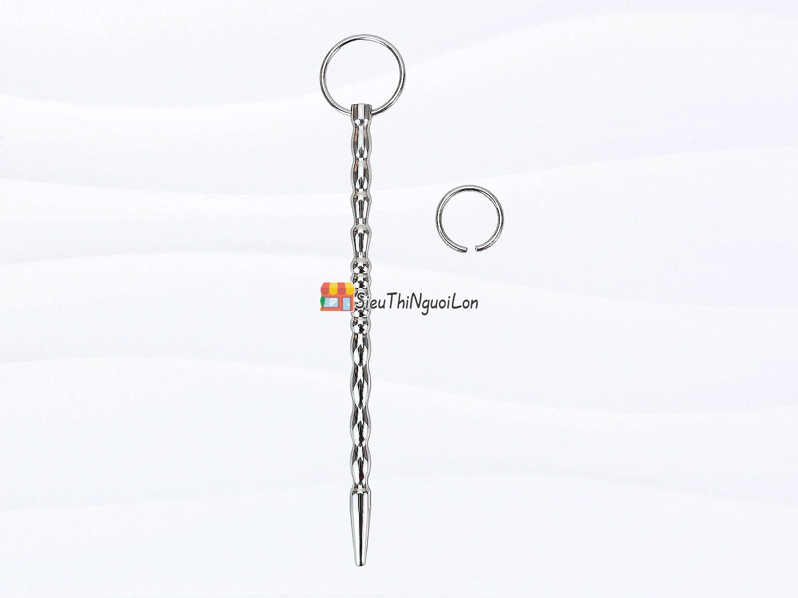 Dụng cụ kích niệu đạo có khoen size to tặng kèm khoen