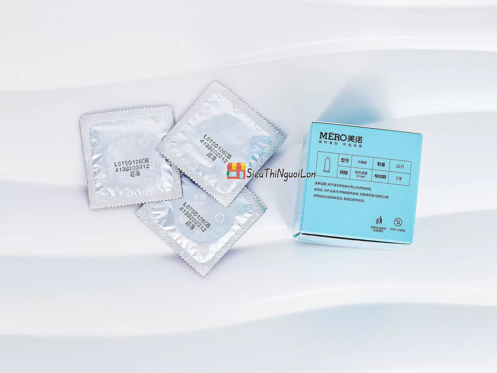 Bao cao su MERO 001 siêu mỏng, siêu chân thật