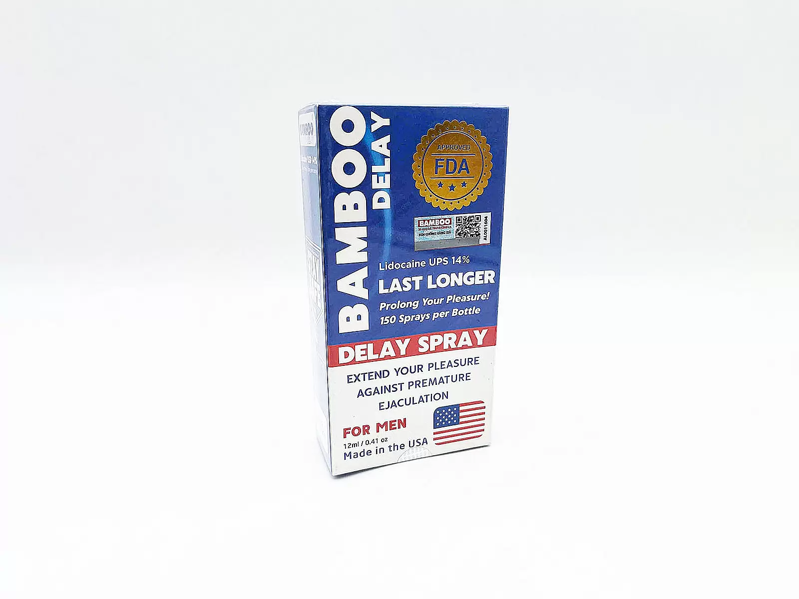 Thanh Lý hàng tồn - Bamboo Delay Spray – Chai xịt kéo dài thời gian cho nam giới