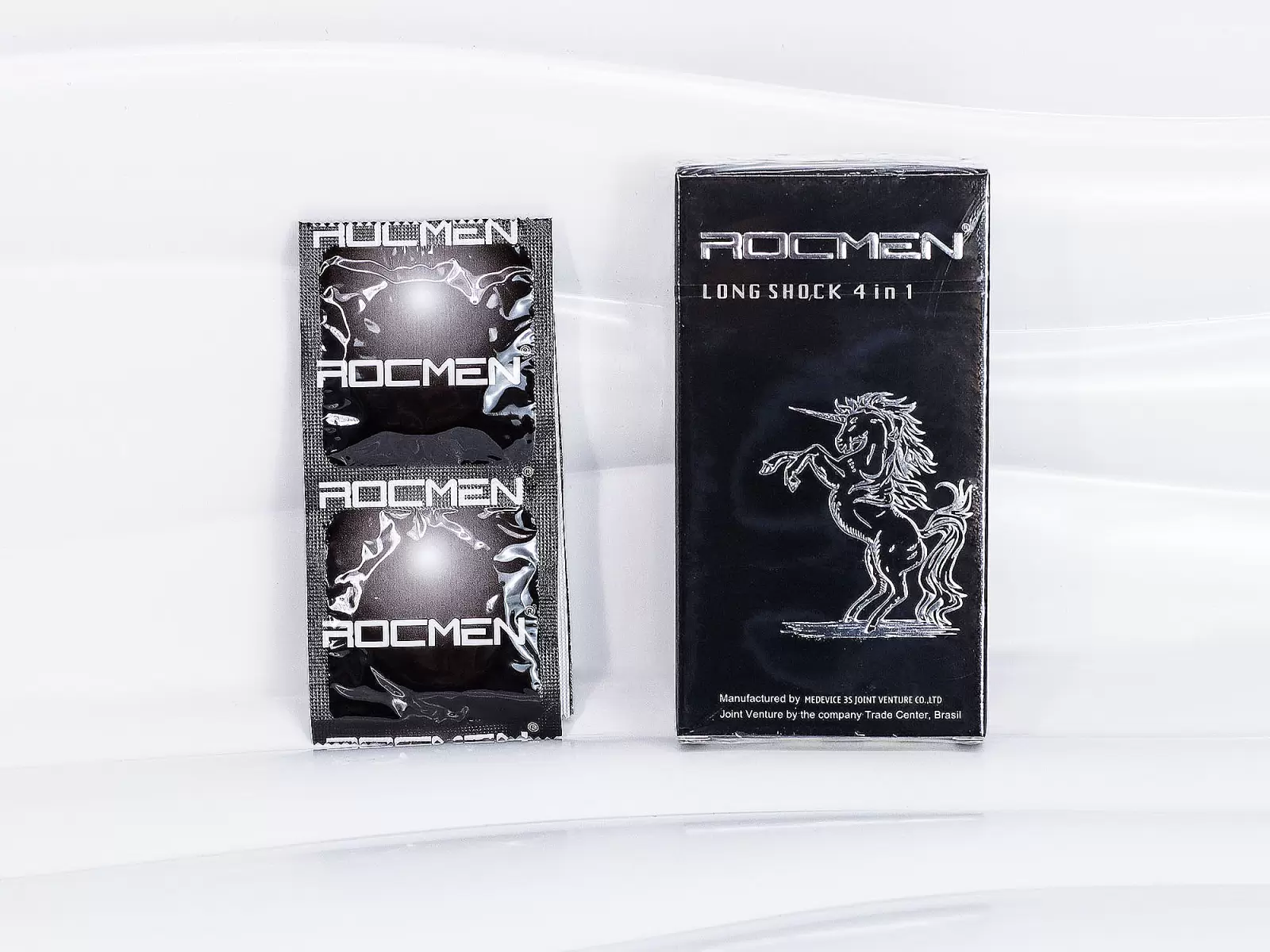 Bao cao su ROCMEN Long Shock 4 in 1 giúp phái mạnh kiểm soát tốt hơn thời điểm xuất tinh
