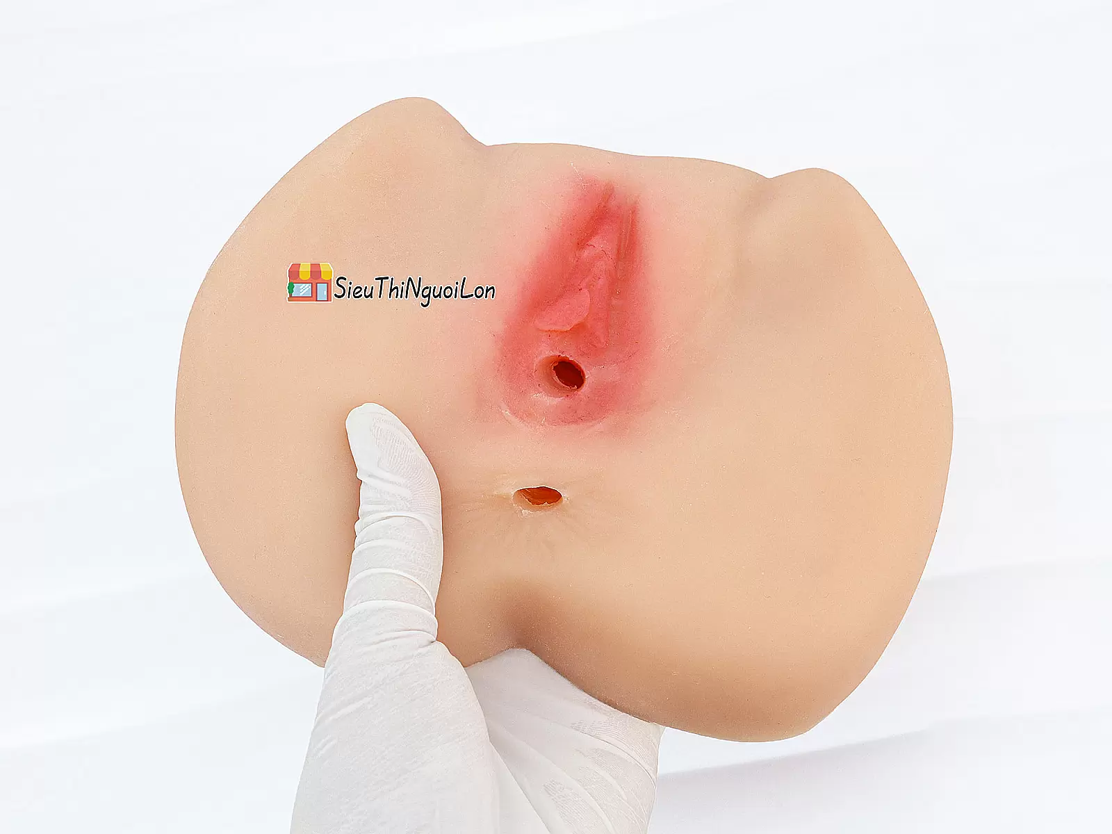 Âm đạo giả nằm ngửa silicon mềm mại