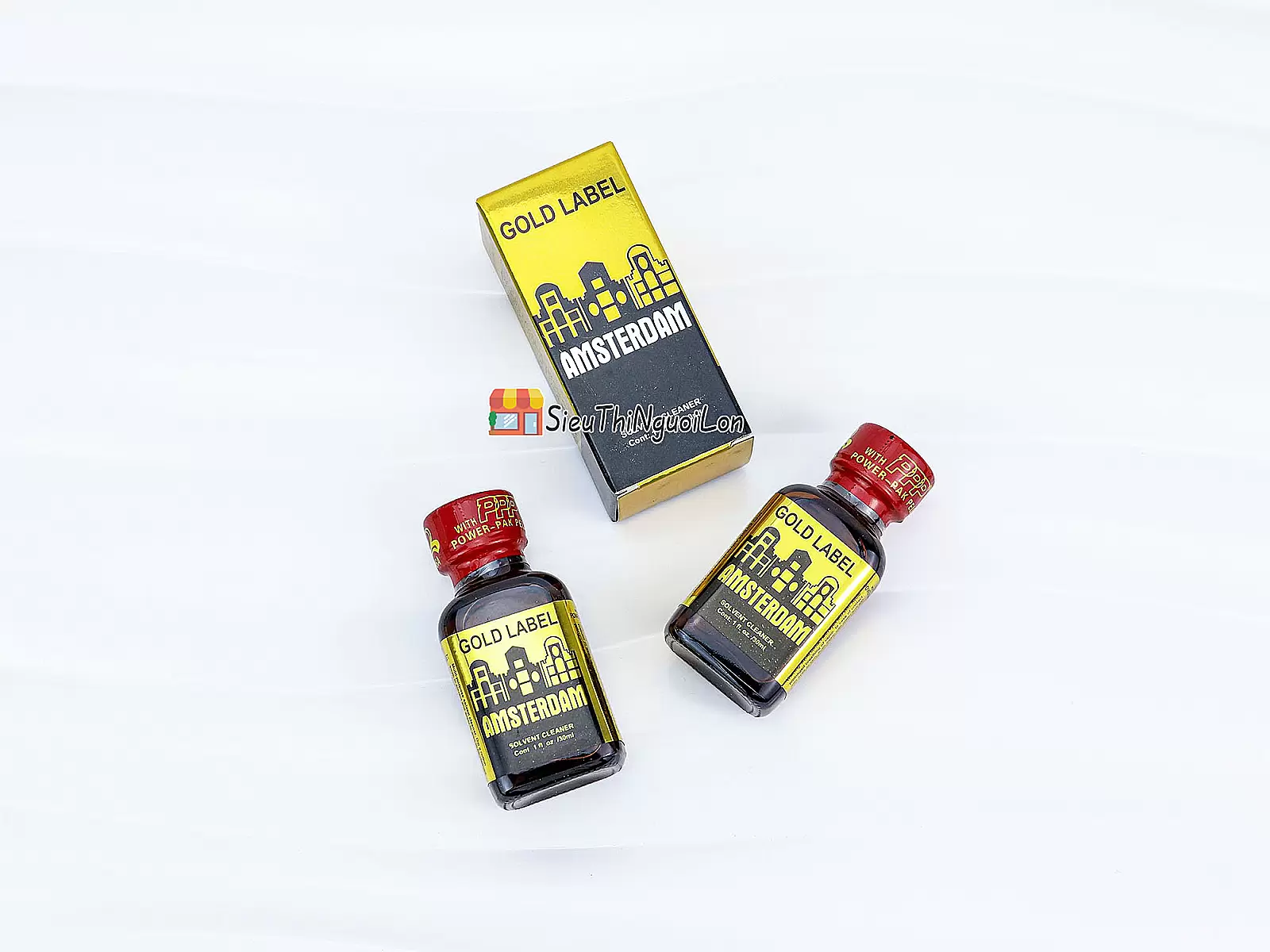 Chai hít Gold Label Amsterdam 30ml tăng cảm giác khoái cảm