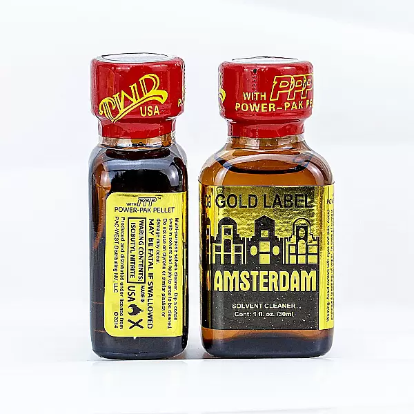 Chai hít Gold Label Amsterdam 30ml tăng cảm giác khoái cảm