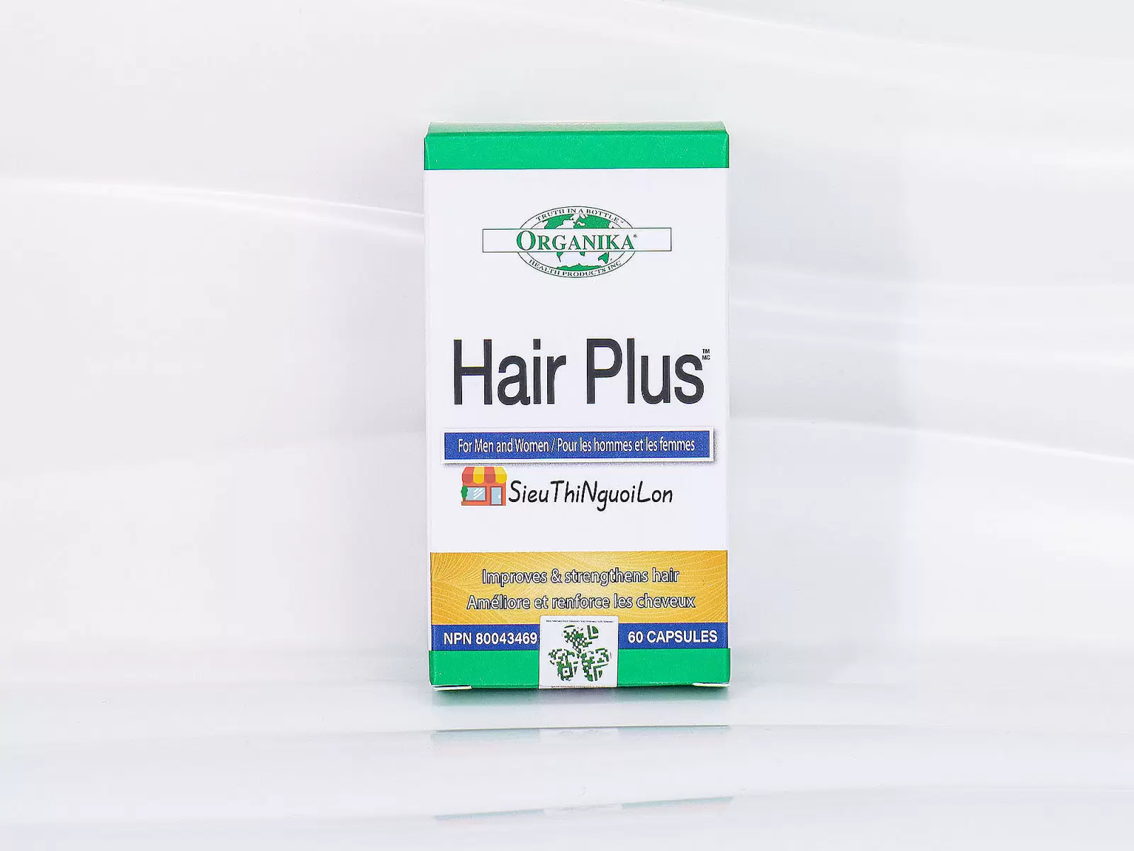 Viên uống Organika Hair Plus hỗ trợ mọc tóc và nuôi dưỡng tóc chắc khỏe