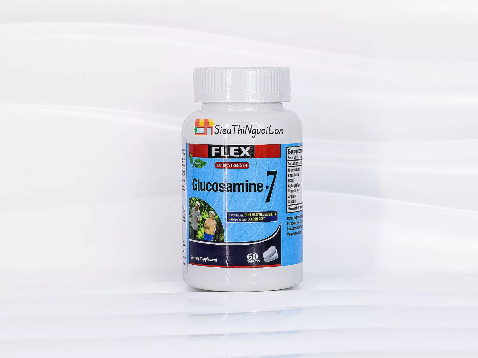 Thực phẩm bảo vệ sức khỏe FLEX Glucosamine-7 Extra Strength hổ trợ xương khớp