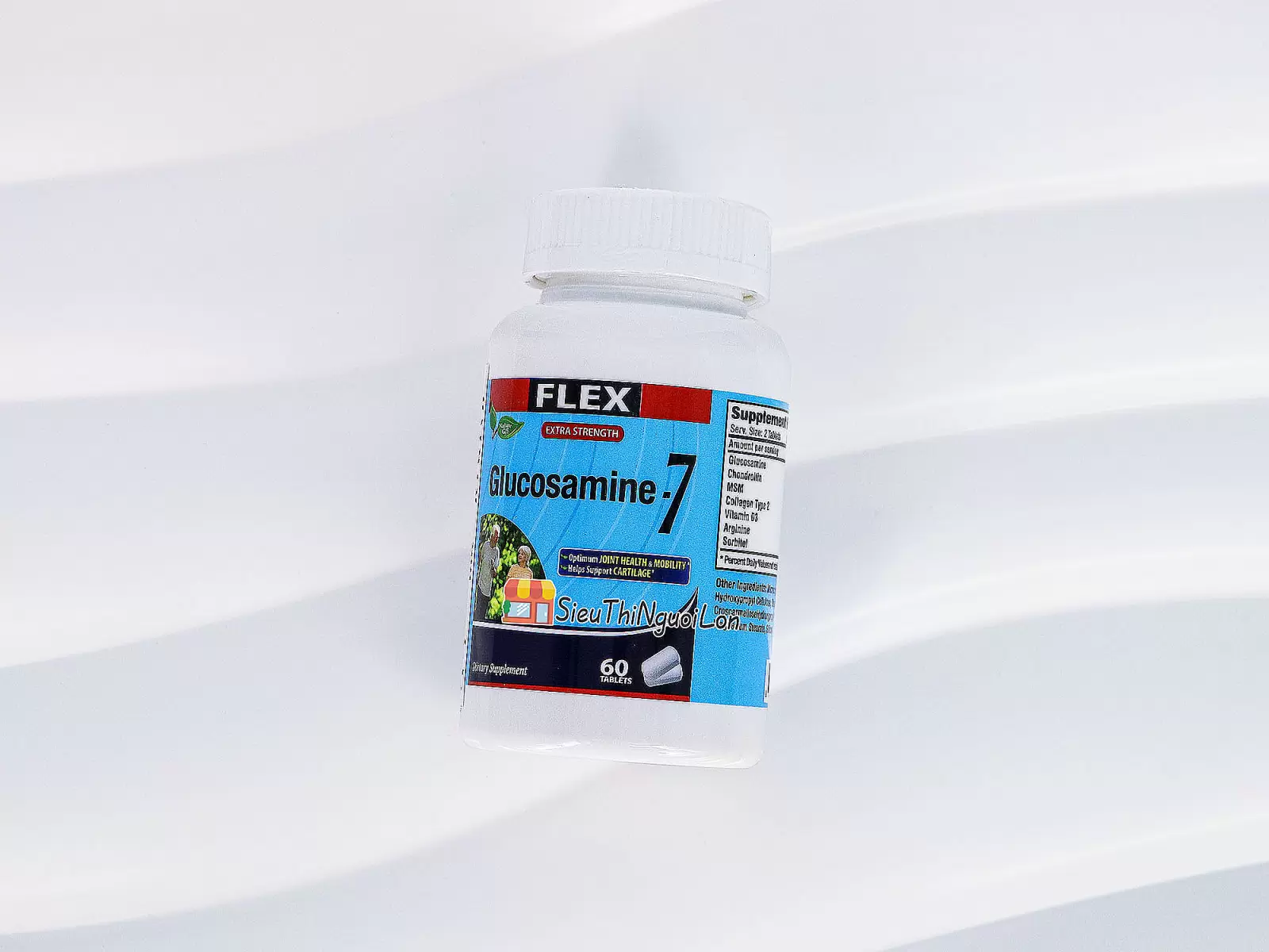 Thực phẩm bảo vệ sức khỏe FLEX Glucosamine-7 Extra Strength hổ trợ xương khớp