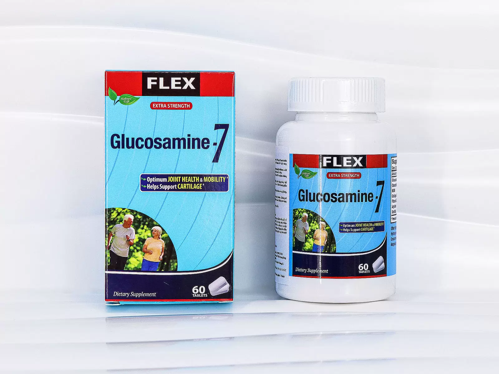 Thực phẩm chức năng hỗ trợ xương khớp FLEX Glucosamine-7 Extra Strength hỗ trợ xương khớp