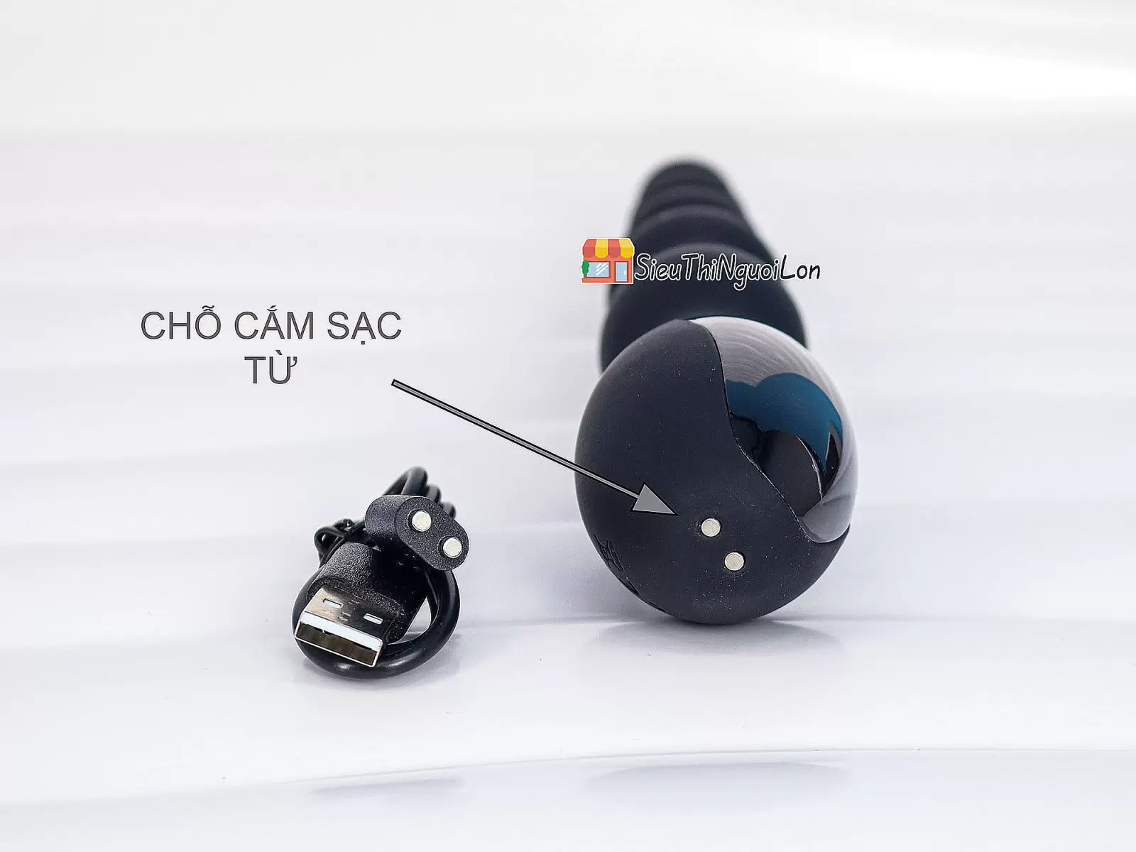 Máy massage kích hậu Loviss Aaron Beads Anal Plug rung kích thích cực đã