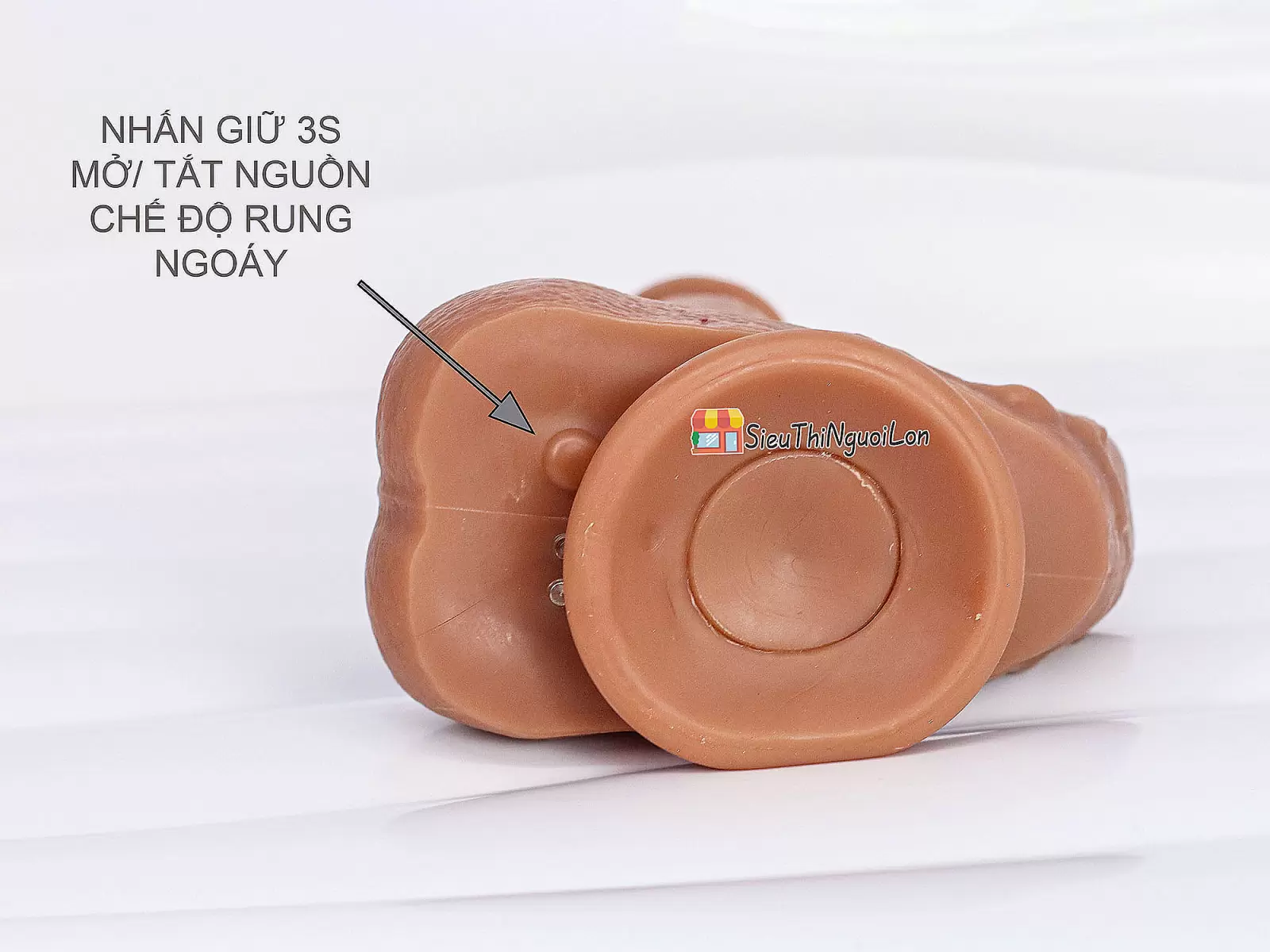Dương vật giả có đế Dildo đầu và nhánh lưỡi liếm kèm điều khiển từ xa