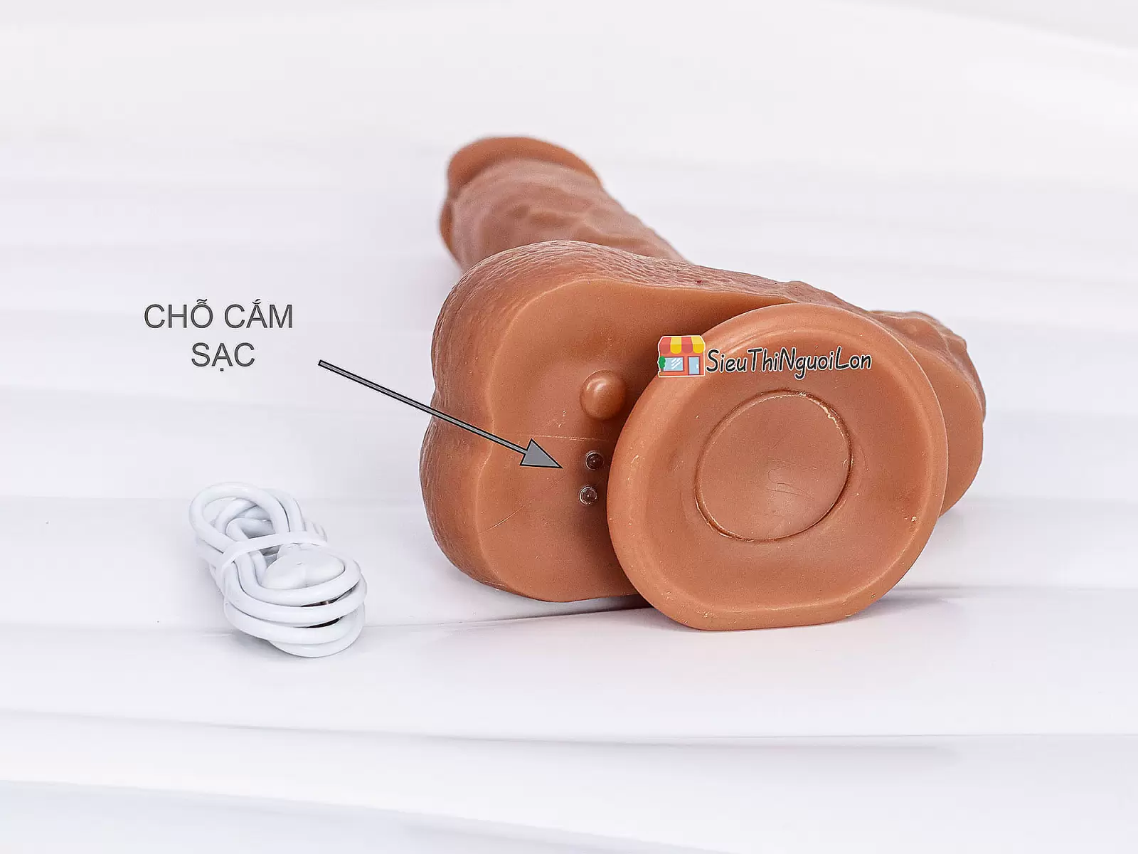 Dương vật giả có đế Dildo đầu và nhánh lưỡi liếm kèm điều khiển từ xa