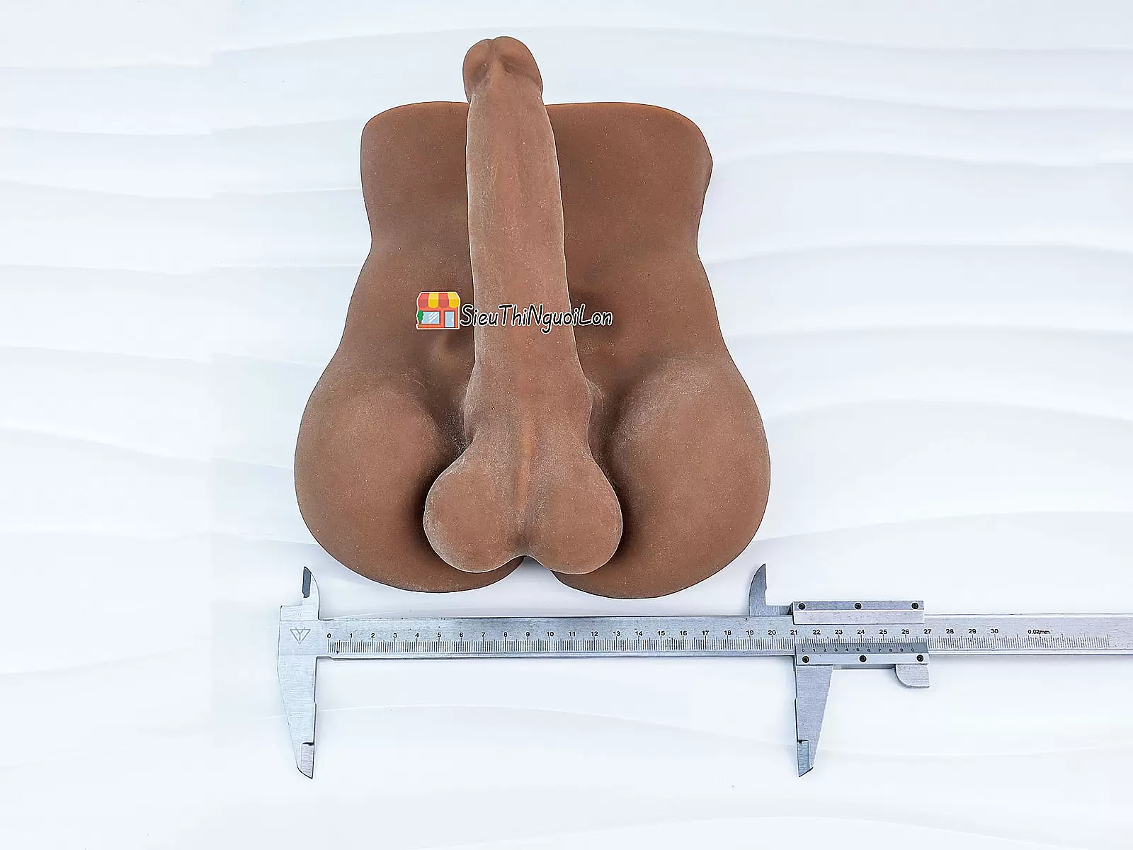 Búp bê bán thân nam màu nâu silicon mềm mại mạnh mẽ