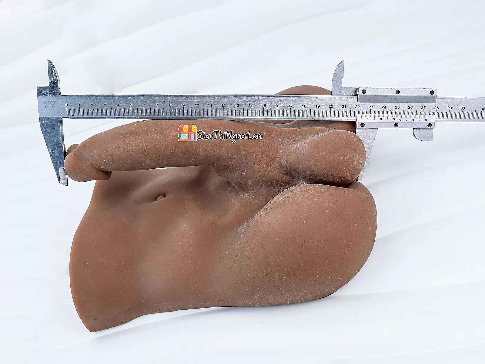 Búp bê bán thân nam màu nâu silicon mềm mại mạnh mẽ