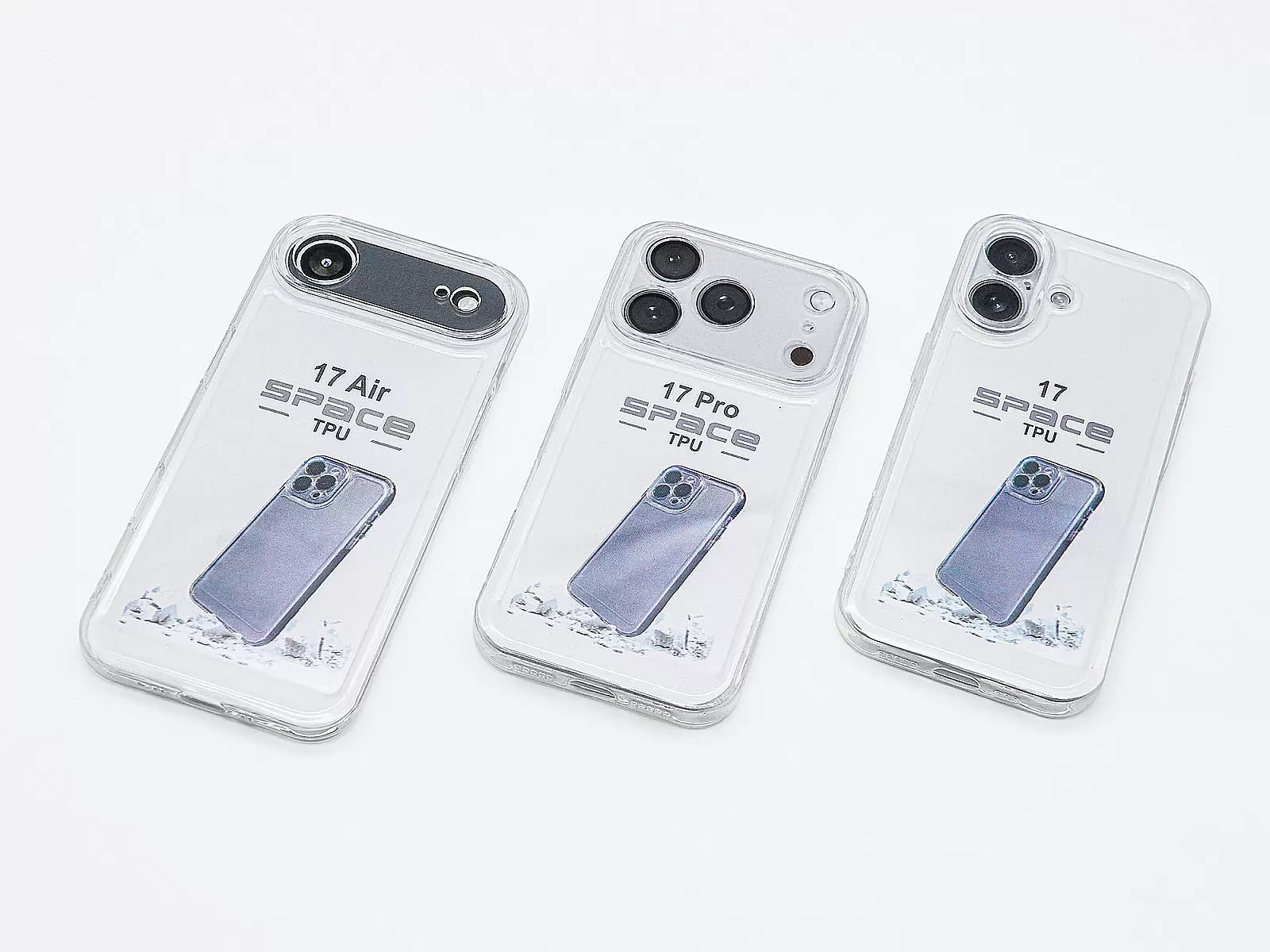 Ốp lưng TPU Space trong suốt dành cho iPhone 17 Air