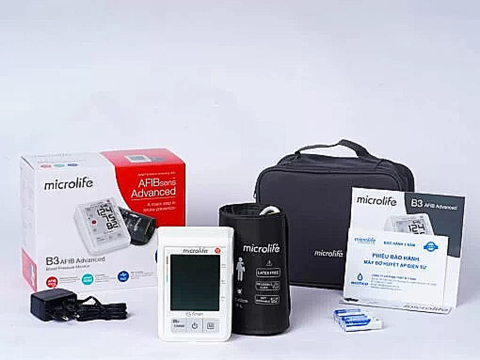 M&aacute;y đo huyết &aacute;p bắp tay Microlife B3 AFIB ADVANCED ( n&acirc;ng cấp )