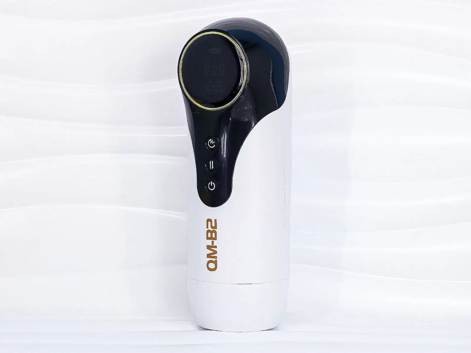 Máy thủ dâm QM-B2 rung co bóp, sưởi ấm pin sạc kèm tai nghe âm thanh quyến rũ