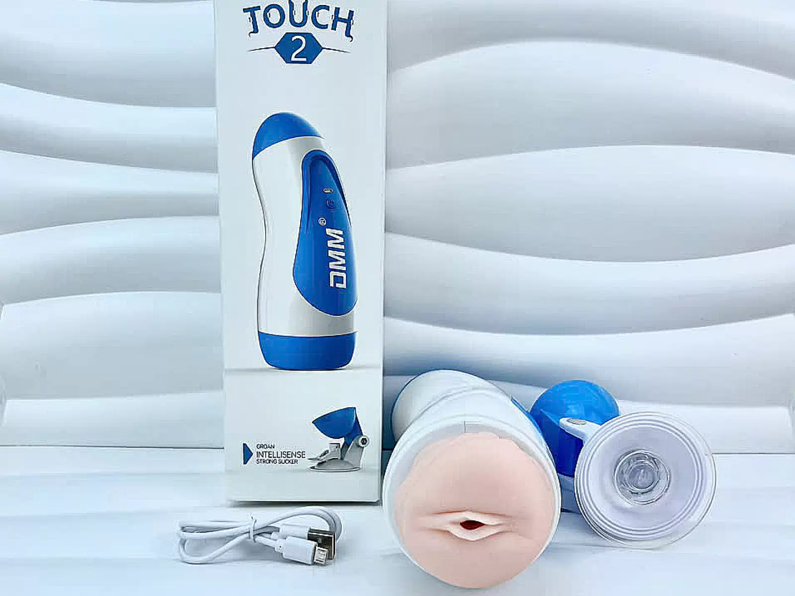 Thanh L&yacute; - &Acirc;m đạo giả cup DMM Touch 2 c&oacute; đế hoạt động b&igrave;nh thường, bị kẹt silicon
