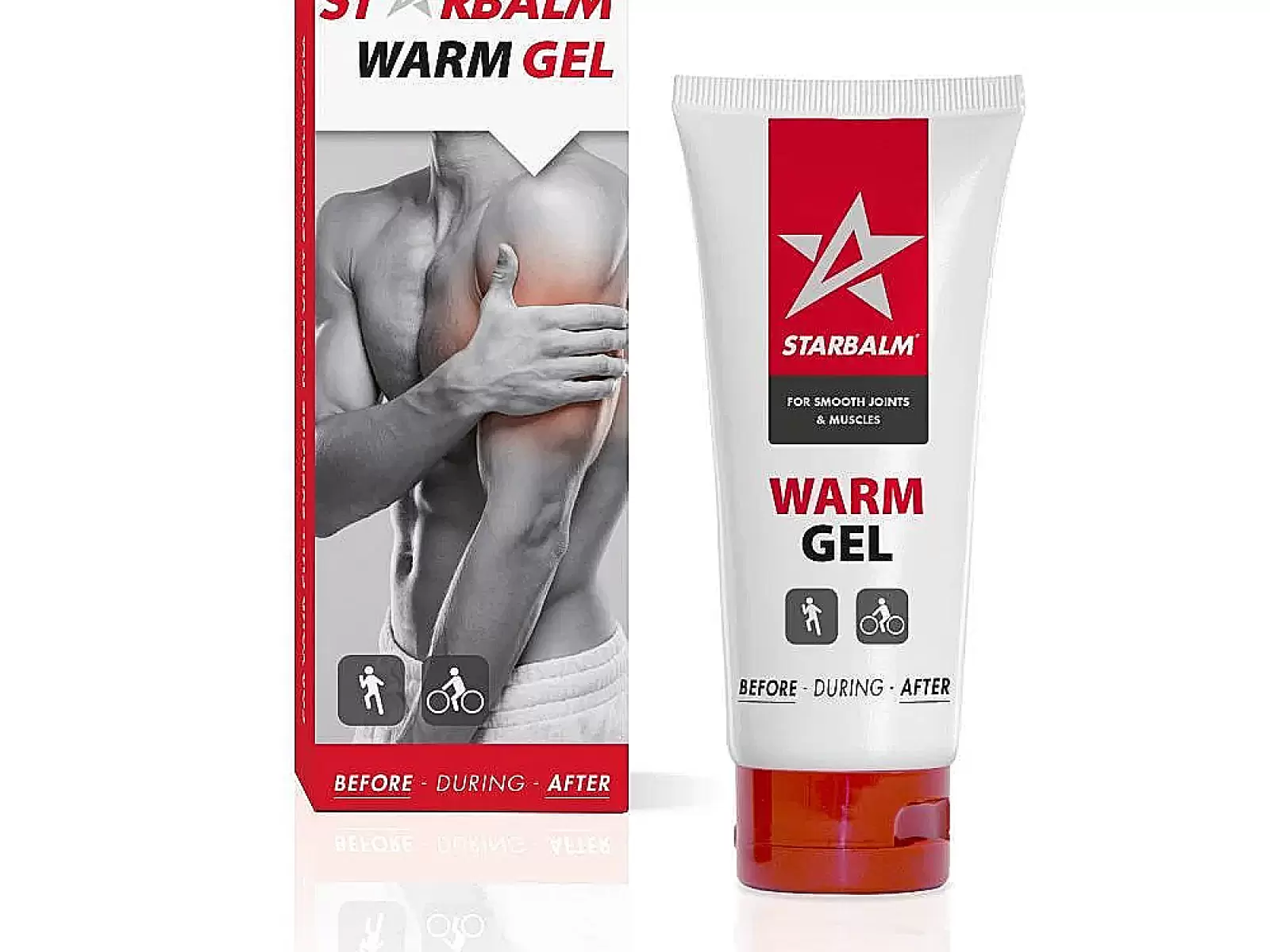 Gel l&agrave;m n&oacute;ng Starbalm Warm Gel thư gi&atilde;n cơ, hạn chế chấn thương do vận động, mỏi cơ