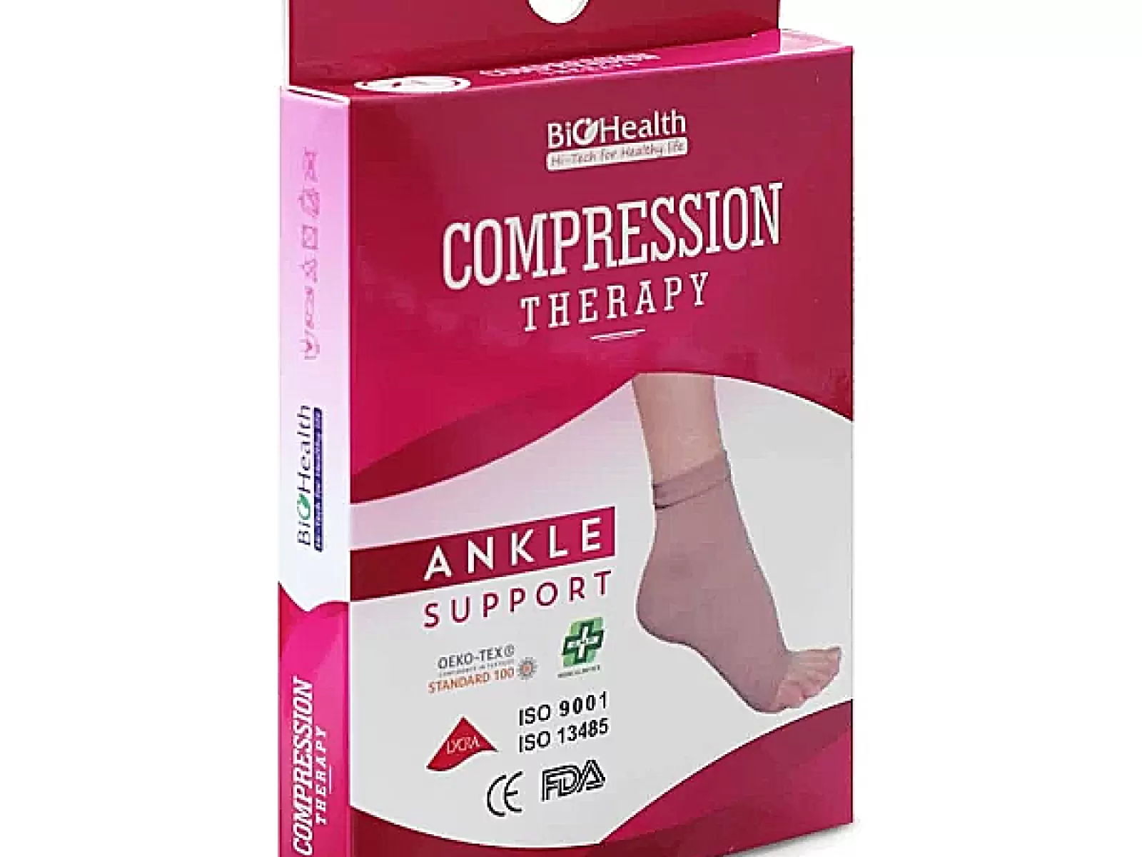 Vớ hỗ trợ khớp cổ chân, bó gót chân BioHealth - Ankle Support