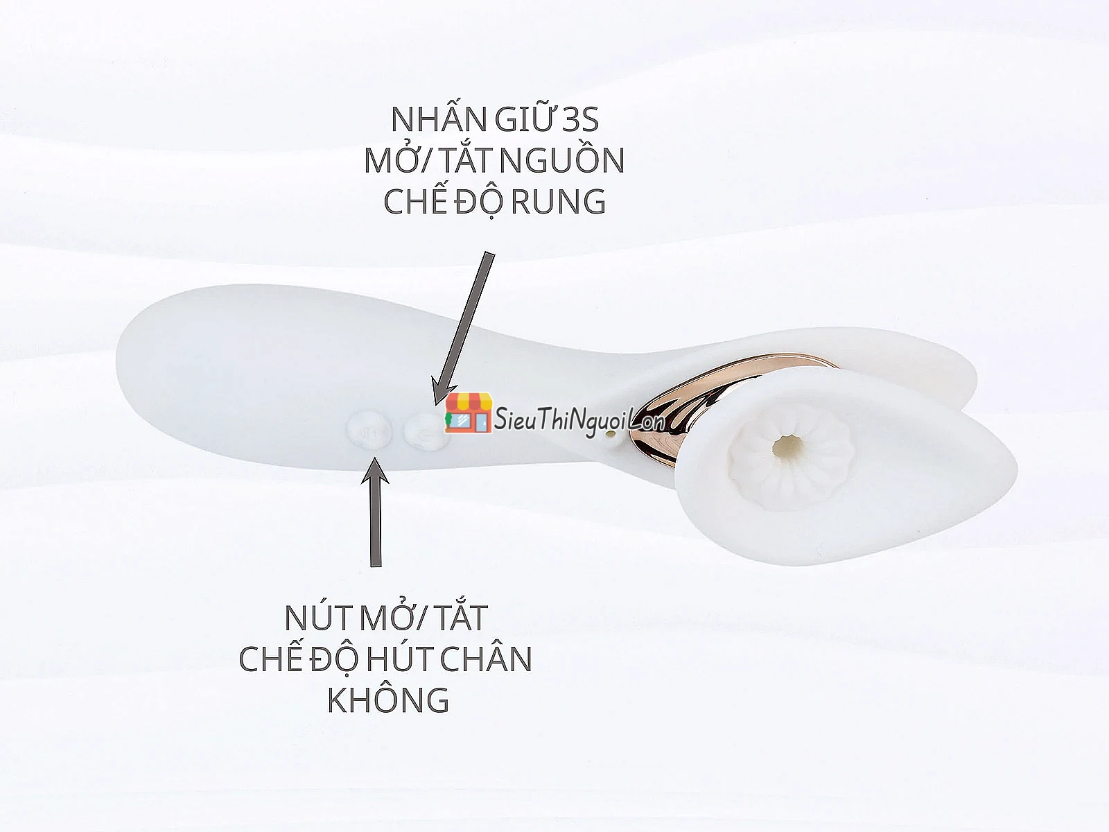 Lưỡi hút YEAIN Scent Wave với công nghệ hút & rung đỉnh cao