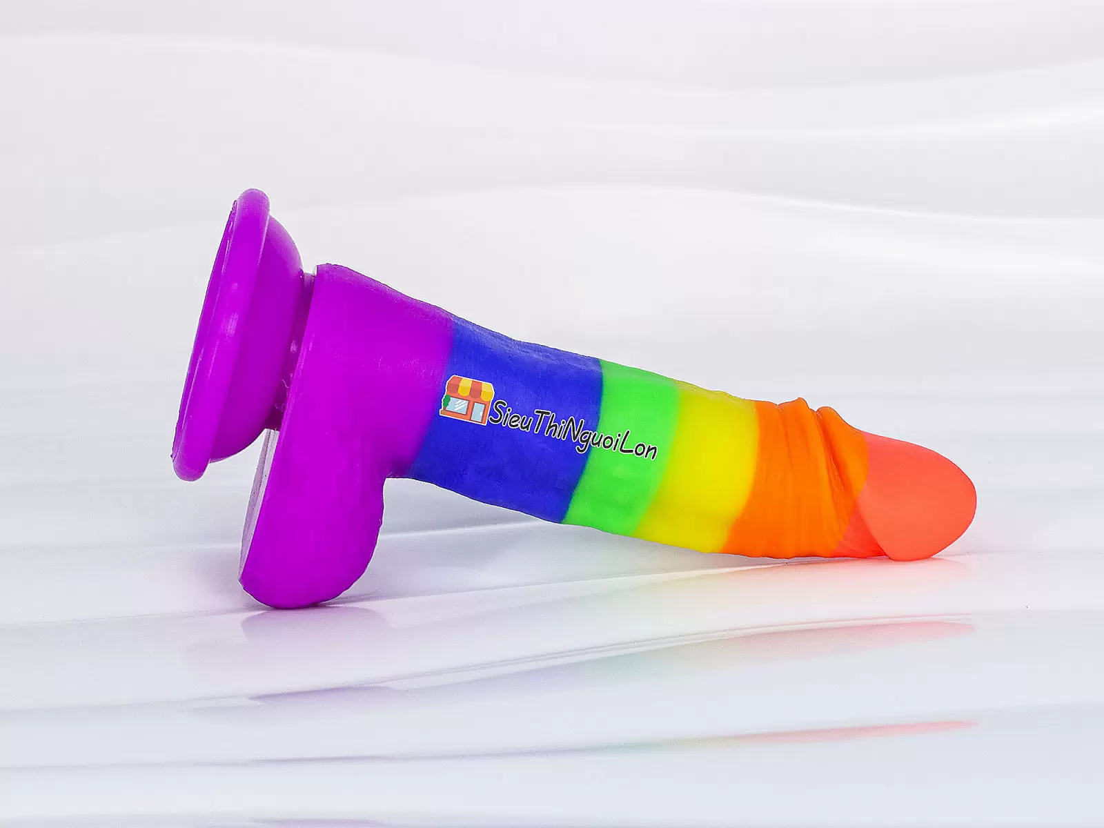 Dương vật giả có đế Jelly Dildo 7 màu