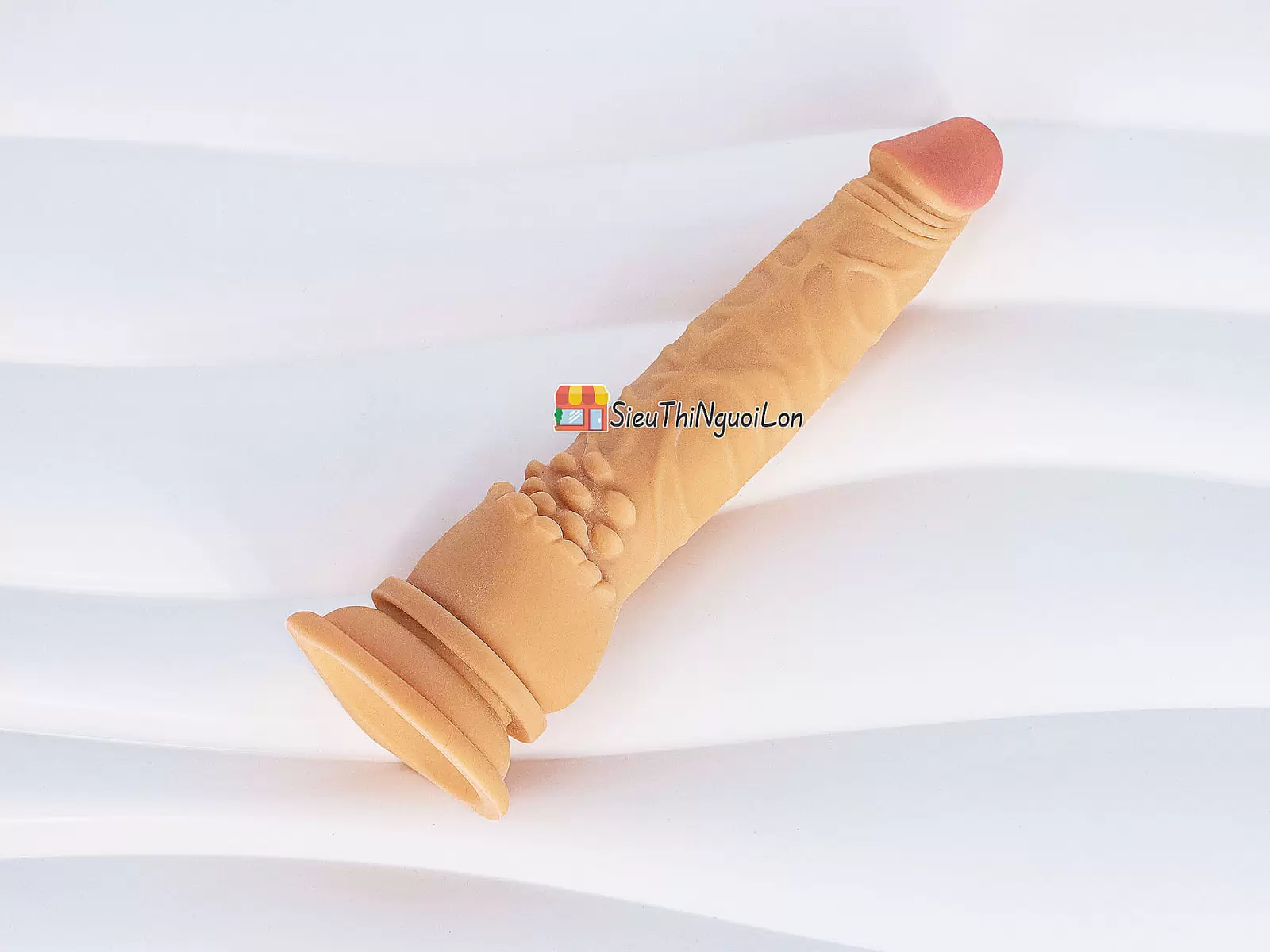 Dương vật giả có đế YEAIN Enduro Blaster gân nổi